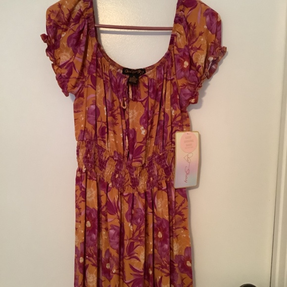 Coco and Shay dress long, Short sleeves, Plus size - Picture 4 of 4